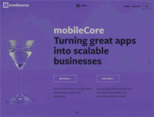 Tablet Screenshot of mobilecore.com